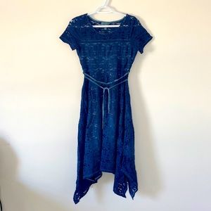 Jessica Simpson Navy Maternity Dress